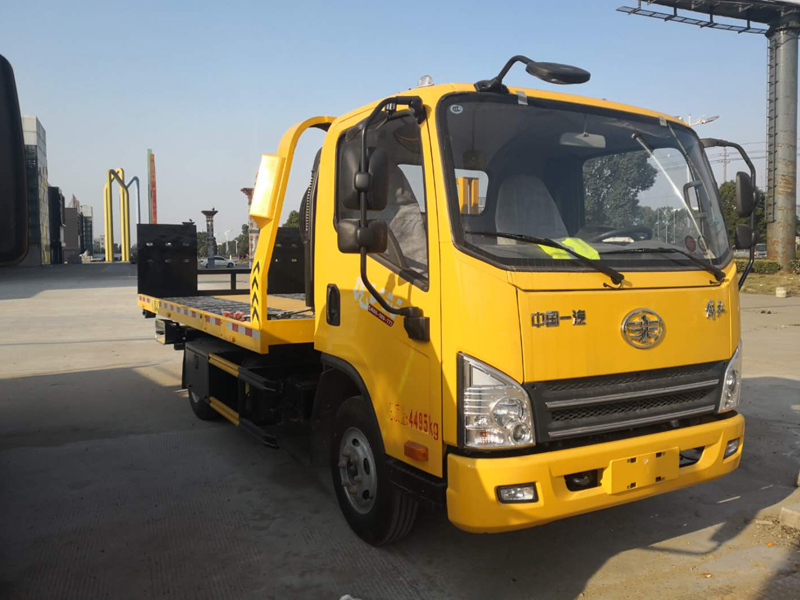 國六解放虎V藍牌清障車