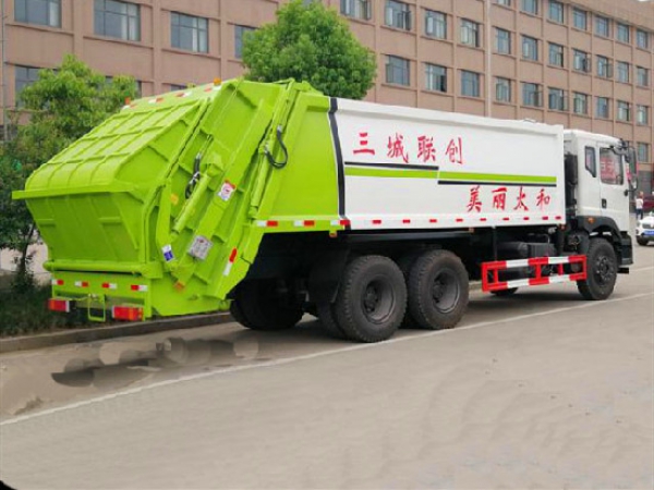 東風(fēng)T5國六后雙橋20方壓縮式垃圾車