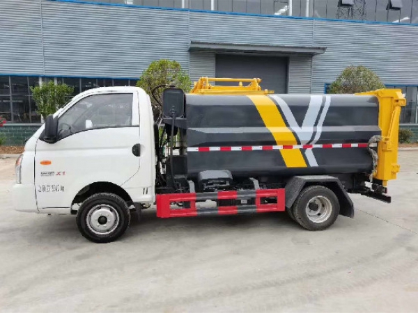 程力威牌CLW5030ZZZLS6型自裝卸式垃圾車