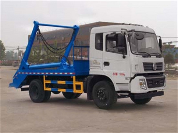 東風(fēng)仿天錦擺臂式垃圾車(chē)(8-10方)