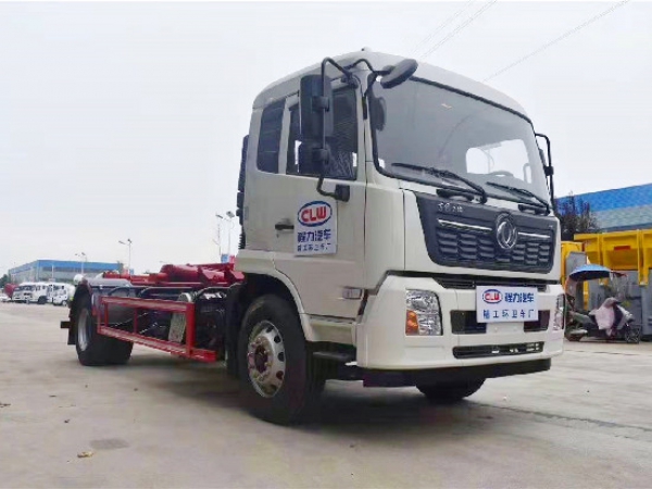 東風(fēng)天錦國六10~14方車廂可卸(鉤臂)式垃圾車