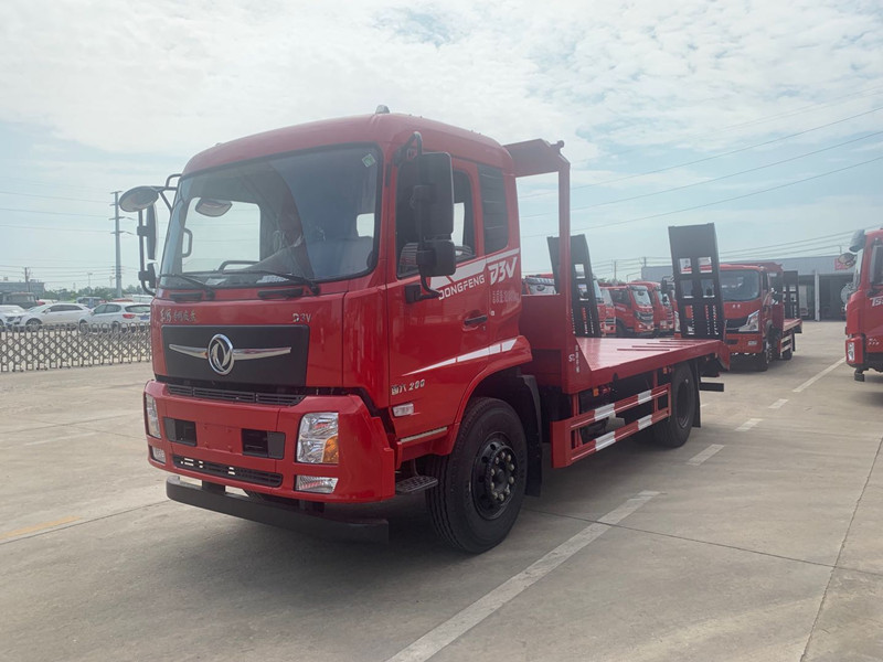 國(guó)六東風(fēng)D3V平板拖車