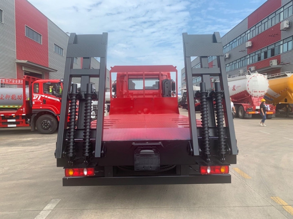 國六東風(fēng)D3V平板拖車