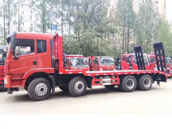 (國六)大運前四后八平板拖車