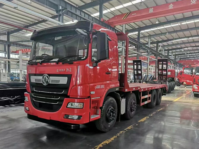 東風(fēng)D7前四后八平板運(yùn)輸車(chē)